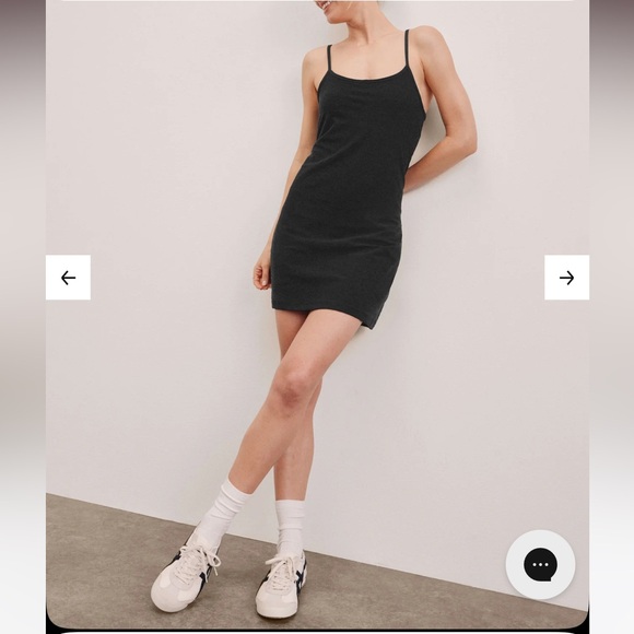 BEYOND YOGA Spacedye Essence Athletic Skort Shorts Dress in Darkest Night - M - Picture 1 of 14
